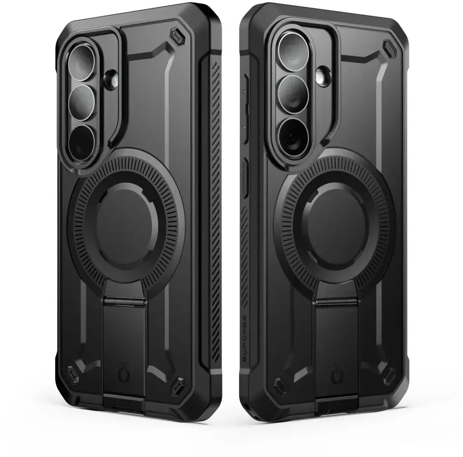 SupCase Unicorn Beetle Pro MAG MagSafe 2-set Samsung Galaxy S26 dėklas juodos spalvos