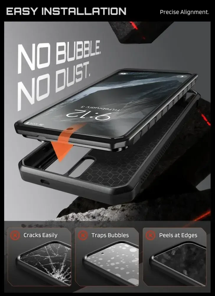 Dėklas „SupCase Unicorn Beetle Pro MAG MagSafe 2“ komplektas, skirtas „Samsung Galaxy S26 Ultra“ su aramidiniu apvalkalu.
