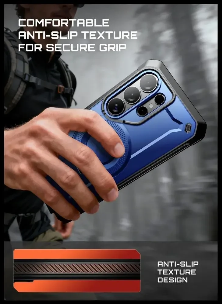 „SupCase Unicorn Beetle Pro MAG MagSafe 2“ dėklas Samsung Galaxy S26 Ultra dėklas Cobalt