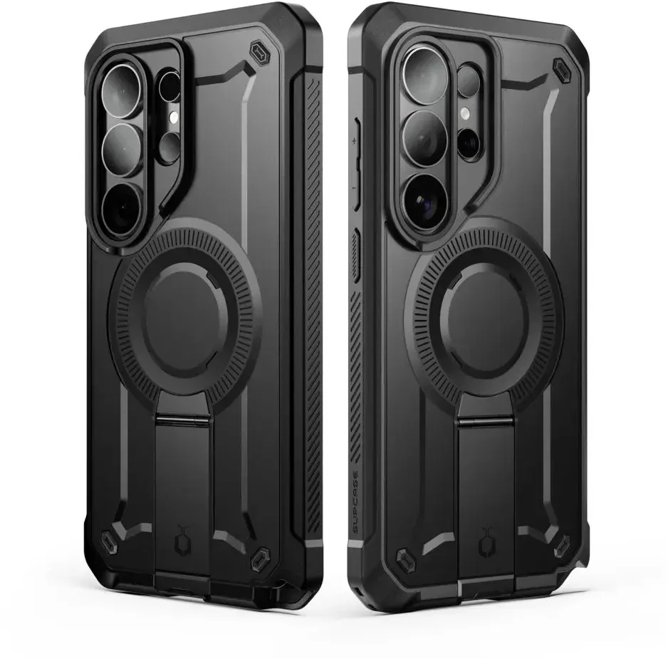 SupCase Unicorn Beetle Pro MAG MagSafe 2-set Samsung Galaxy S26 Ultra dėklas juodos spalvos