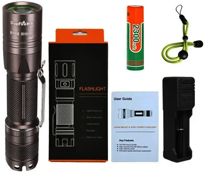 SUPERFIRE A6 Flashlight