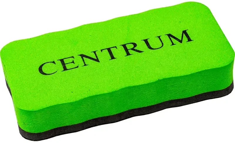 Magnetinės lentos valiklis CENTRUM, 120 x 60 mm su magnetu