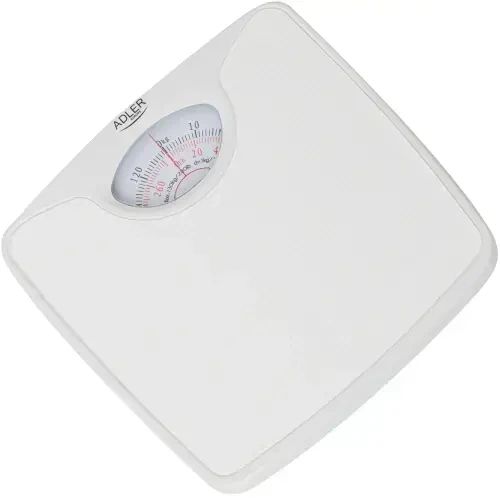 Adler | Mechaninės vonios svarstyklės | AD 8151w | Didžiausias svoris (keliamoji galia) 130 kg | Tikslumas 1000 g | Baltas