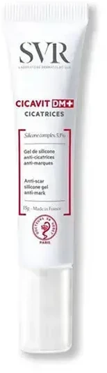 SVR Cicavit DM+ Scars silikoninis gelis, skirtas randams gydyti 15g