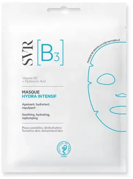 Svr B3 Masque Hydra Intensif drėkinamoji lakštinė kaukė, 12 ml