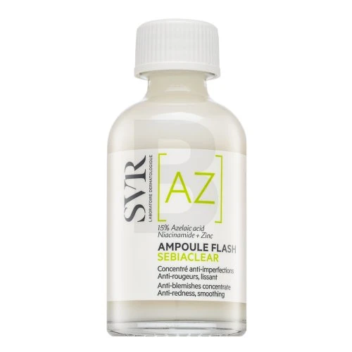 SVR Sebiaclear Ampoule Flash koncentruotas veido serumas su azelaino rūgštimi, 30 ml