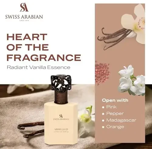 Swiss Arabian Vanilla 01 Extrait De Parfum, 50 ml