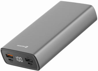 Swissten Powerbank 22013916 20000mAh pilka
