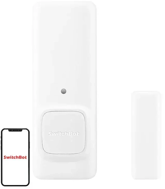SwitchBot kontaktinis jutiklis - durų/langų ir šviesos intensyvumo jutiklis