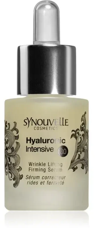 Intensyvus serumas Synouvelle Cosmeceuticals, kad oda būtų elastinga, išlygina ir sumažina raukšles 3.0 (Intensive Hyaluronic), 15 ml