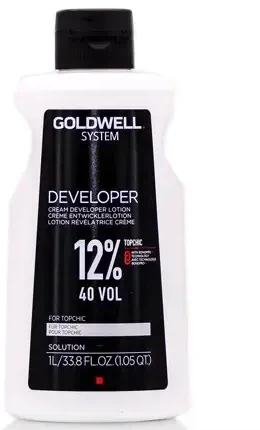 „Goldwell System Kreminis“ ryškalo losjonas 12 %, 40 tūrio %, 1000 ml