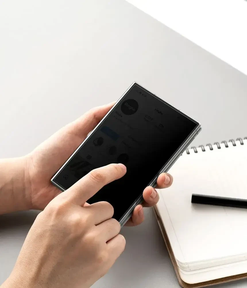 PRIVATUMĄ UŽTIKRINANTIS STIKLAS RINGKE COVER DISPLAY EASY SLIDE 360 2-PACK Samsung Galaxy Z FOLD 8 PRIVACY