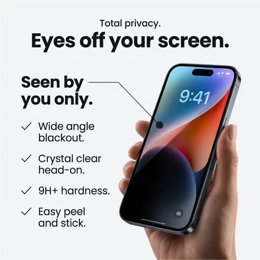 Tech-Protect Glass SPY+ 2 vnt. Privacy Tempered Glass for iPhone 18 Pro Max