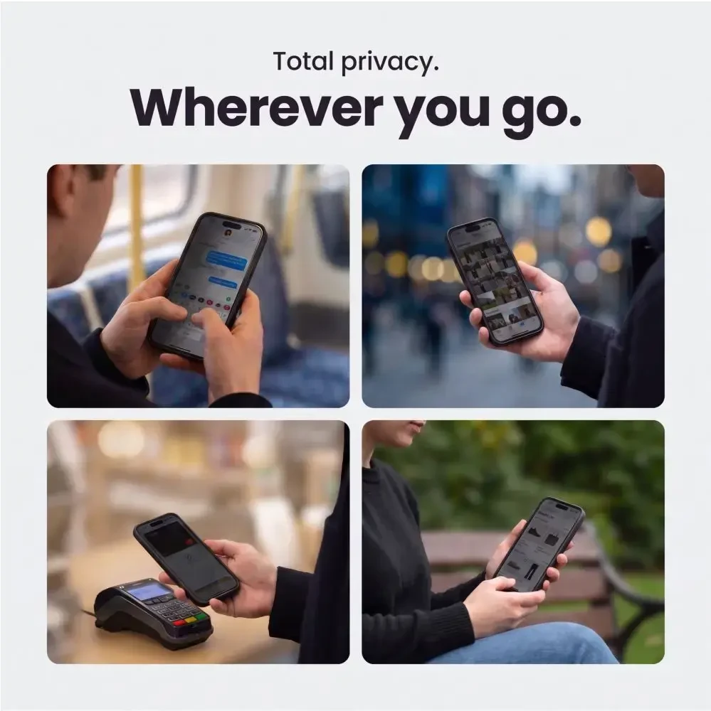Tech-Protect Glass SPY+ 2 vnt. Privacy Tempered Glass for iPhone 18 Pro Max