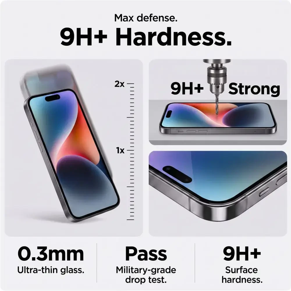 Tech-Protect Glass SPY+ 2 vnt. Privacy Tempered Glass for iPhone 18 Pro Max