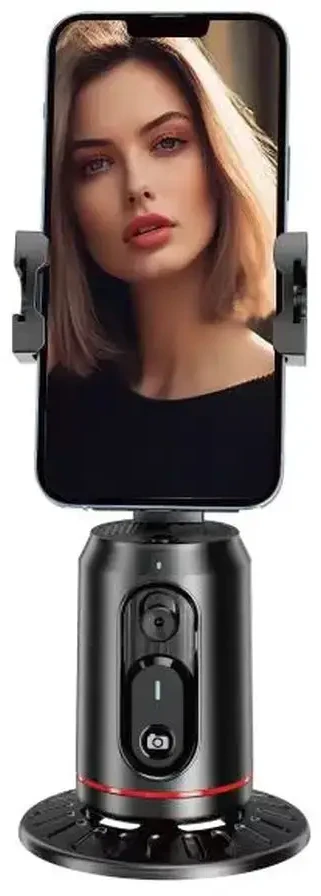T-PHOX ICIRCLE GIMBAL/TRIKOJIS SU AI VEIDO SEKIMO FUNKCIJA 360° Juodas LAIKIKLIS