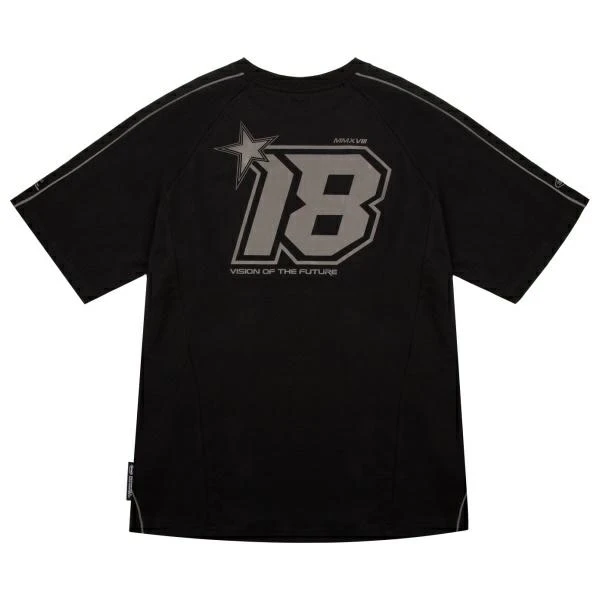 T-shirt Skinarma Delta L juodos spalvos