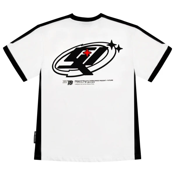 T-shirt Skinarma Halo L baltos spalvos