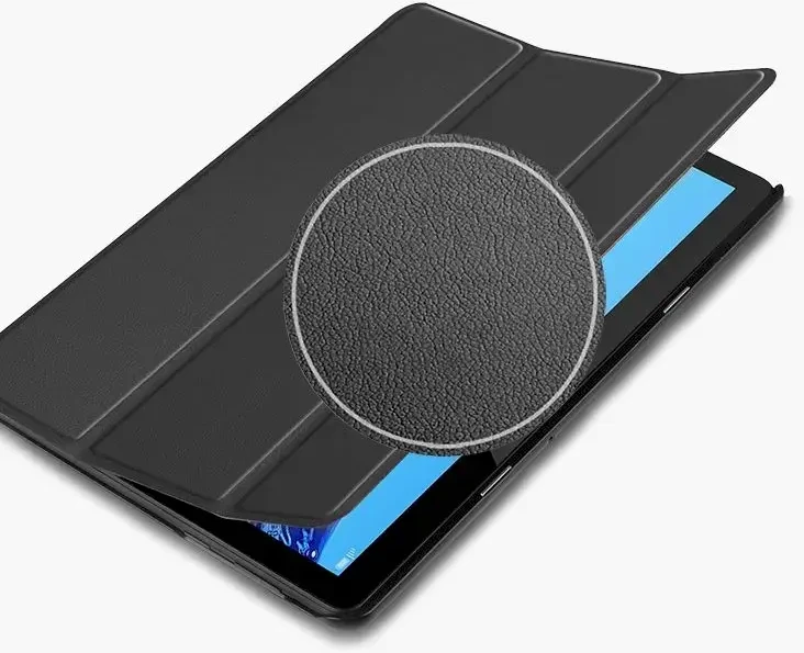 Tactical Book Tri Fold dėklas skirtas iPad 10.2 2019/2020/2021 juodos spalvos
