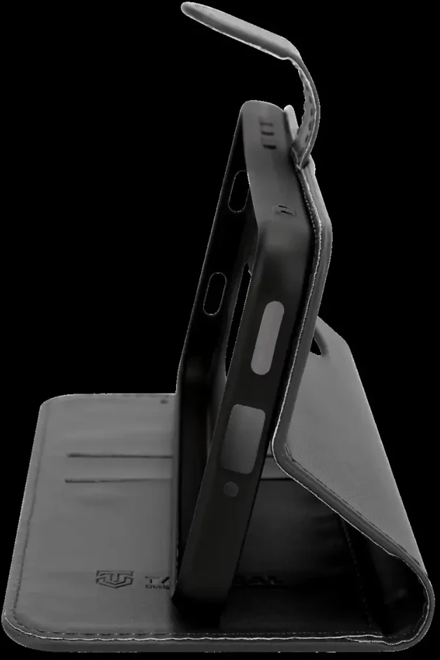 Tactical Field Notes dėklas skirtas Xiaomi Redmi Note 15 Pro juodos spalvos