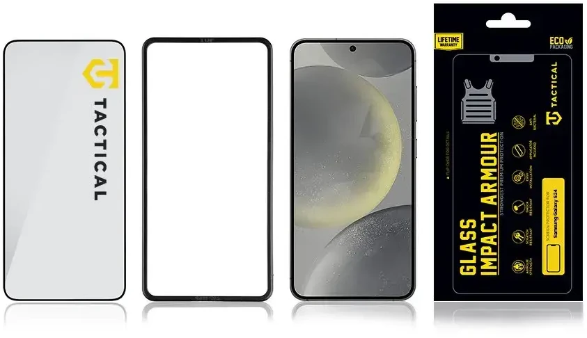 Tactical apsauginis stiklas Impact Armour skirtas Samsung Galaxy S24