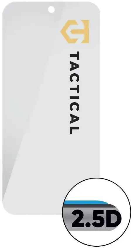 Tactical Apsauginis stiklas Shield 2.5D skirtas Xiaomi Redmi 15 4G/5G Clear