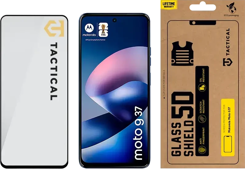 Tactical Glass Shield 5D juoda