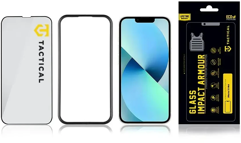 Tactical Impact Armour grūdintas stiklas telefonui iPhone 13 Mini