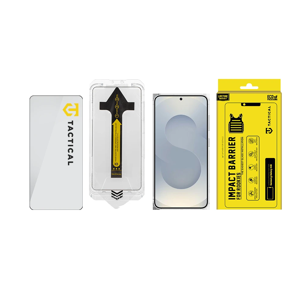 Tactical Impact Barrier Apsauginis stiklas Rookies skirtas Samsung Galaxy S26