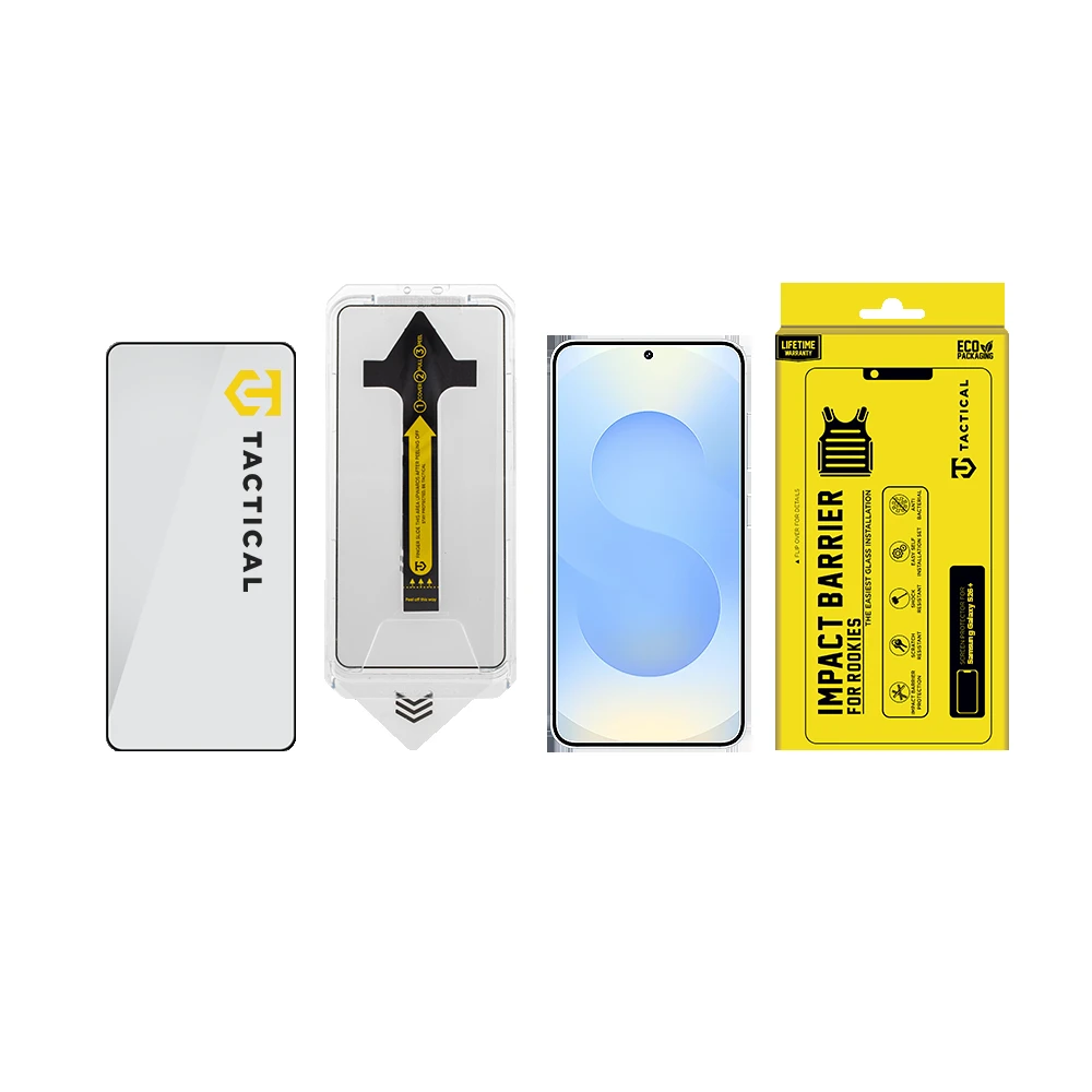 Tactical Impact Barrier Apsauginis stiklas Rookies skirtas Samsung Galaxy S26+
