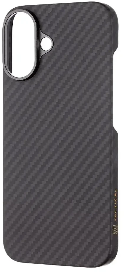 Dėklas Tactical MagForce aramidinis dangtelis, skirtas Apple iPhone 16, juodas