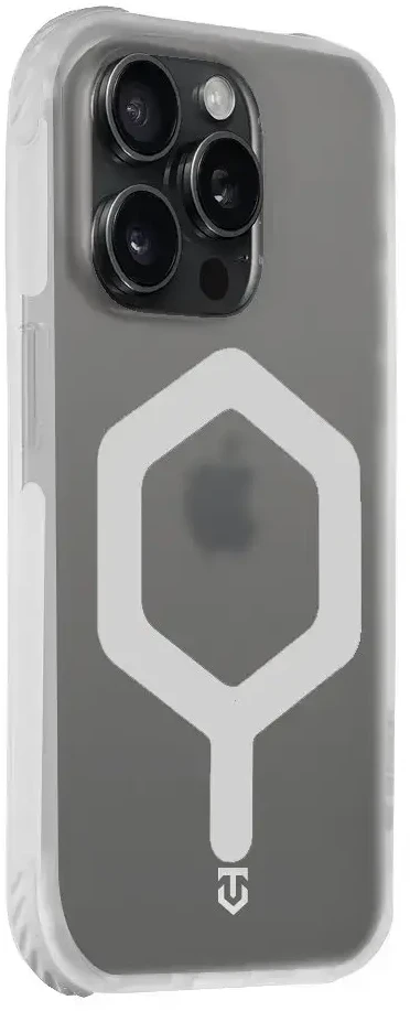 Tactical MagForce Hexagon dėklas skirtas Apple iPhone 15 Pro T-Baltas