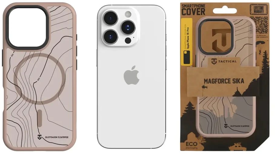 Dėklas Tactical MagForce Hyperstealth Sika dangtelis iPhone 16 Pro Moucha Moose
