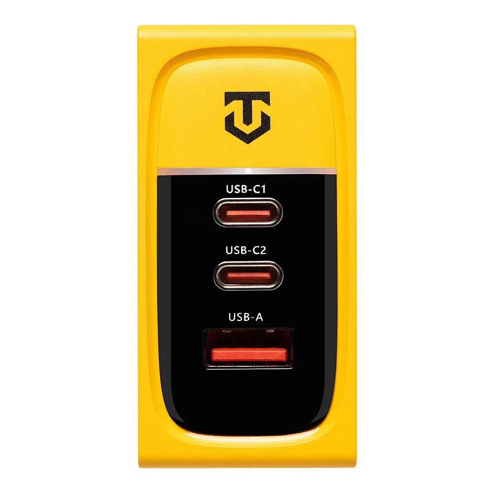 Tactical Nett Warrior GaN 100W įkroviklis geltonos spalvos