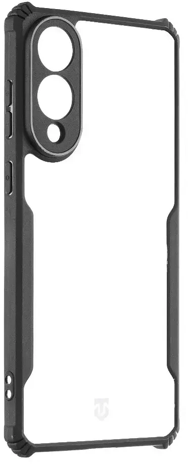 Tactical Quantum Stealth dėklas skirtas Samsung Galaxy S25 Edge Clear/juodos spalvos