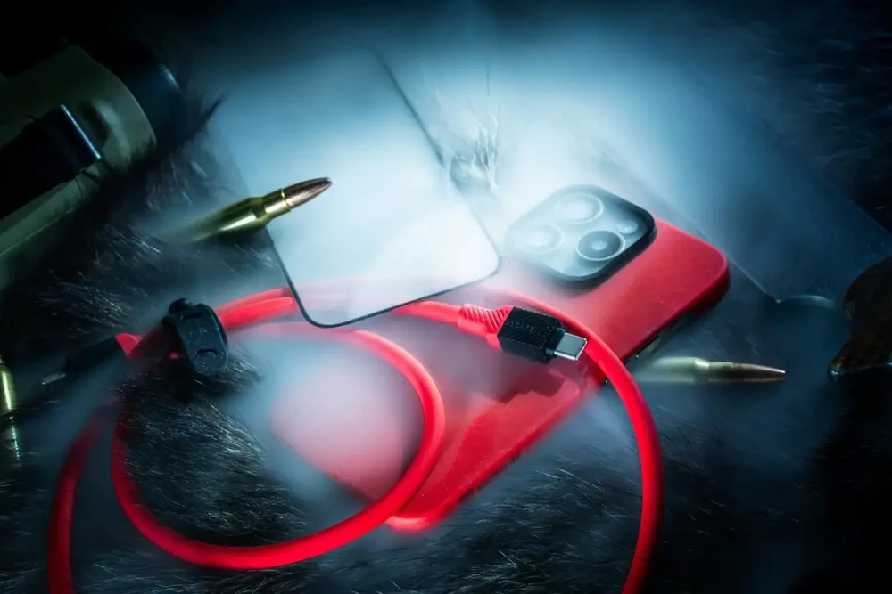 Dėklas Tactical Raudona Limited Edition Combo skirtas Apple iPhone 13