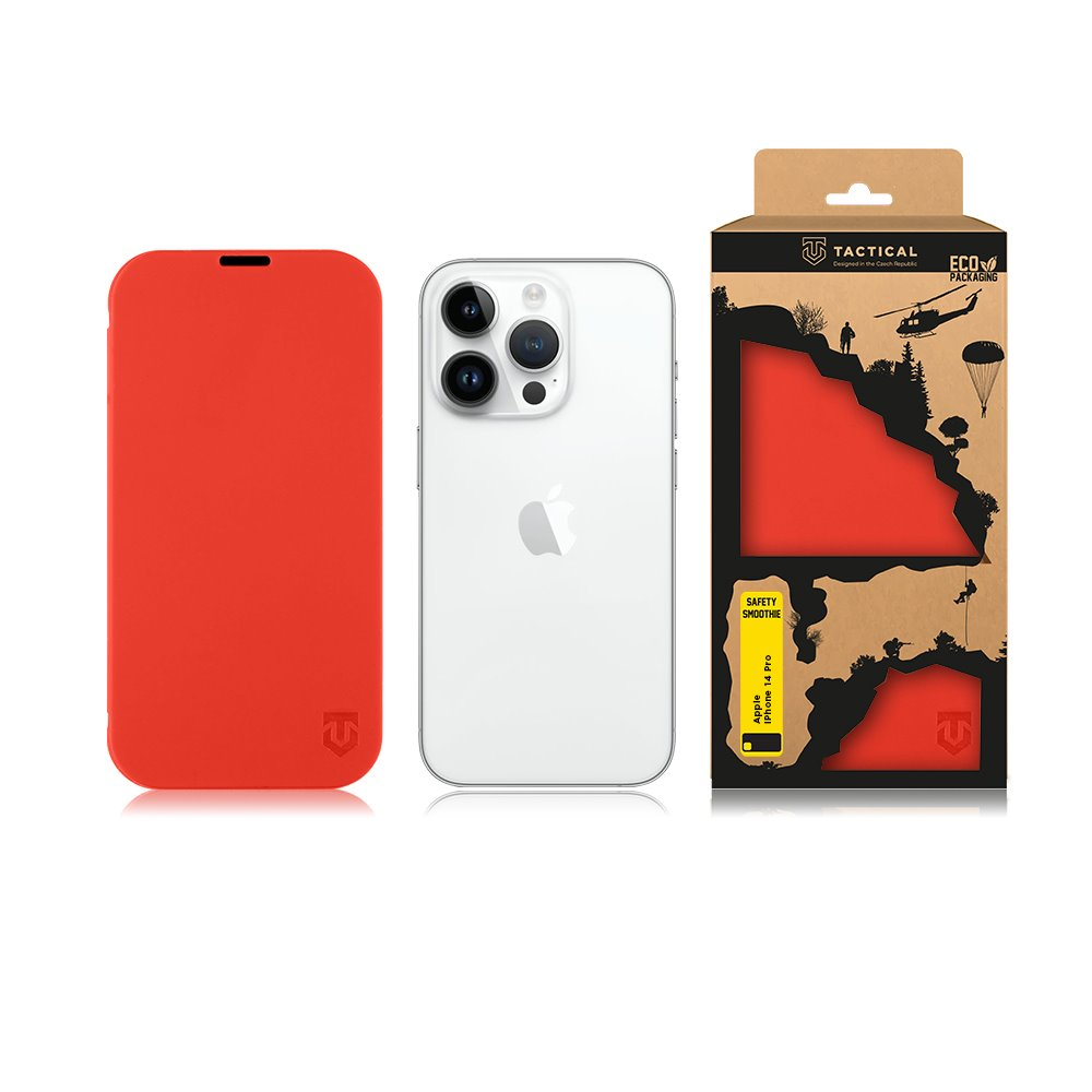 Tactical Safety Smoothie dėklas skirtas Apple iPhone 14 Pro Chilli