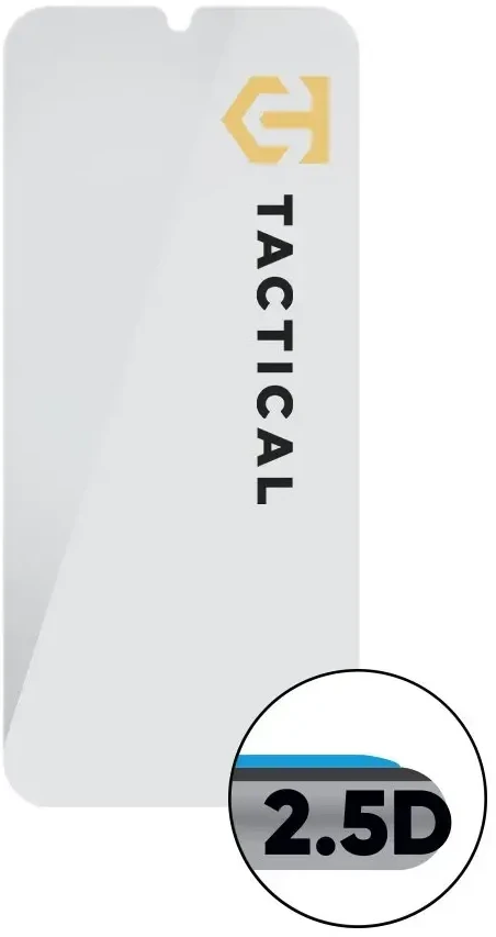 Tactical apsauginis stiklas Shield 2.5D skirtas Samsung Galaxy Xcover 7 skaidrus