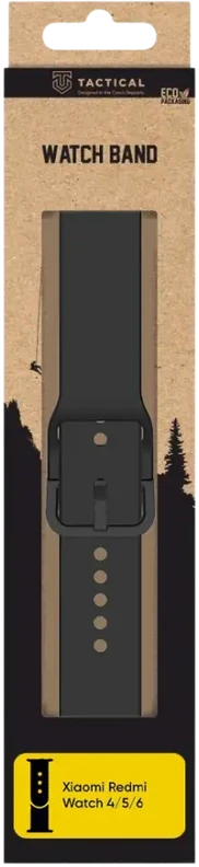 Tactical Taktinis išmanusis laikrodis Xiaomi Redmi Watch 4/5/6 | Silikonas | juodas