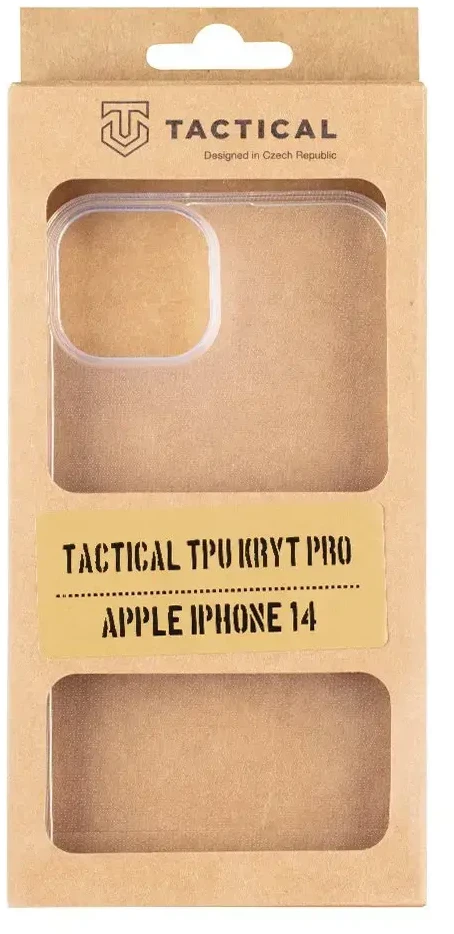 Dėklas Tactical Taktinis TPU dangtelis, skirtas Apple iPhone 14 Skaidrus
