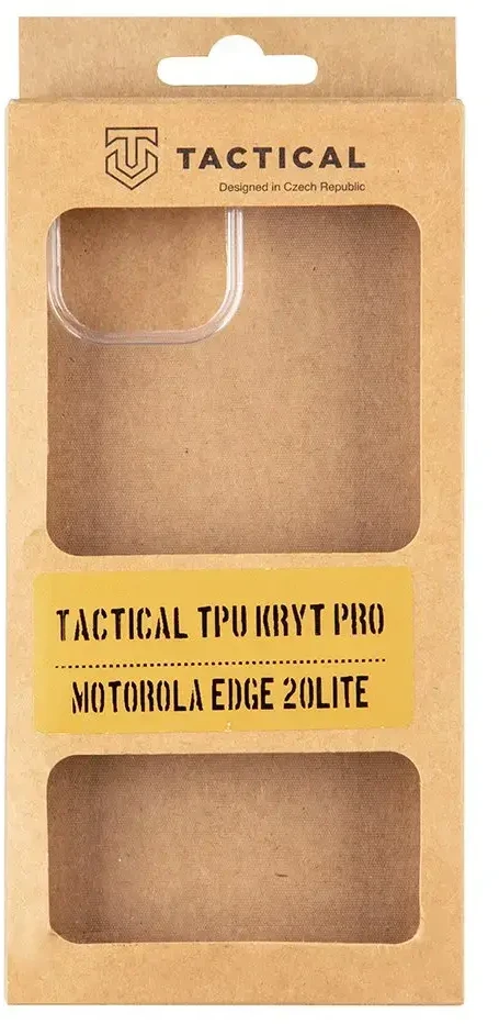 Dėklas Tactical Taktinis „TPU dangtelis Motorola Edge 20 Lite“ skaidrus