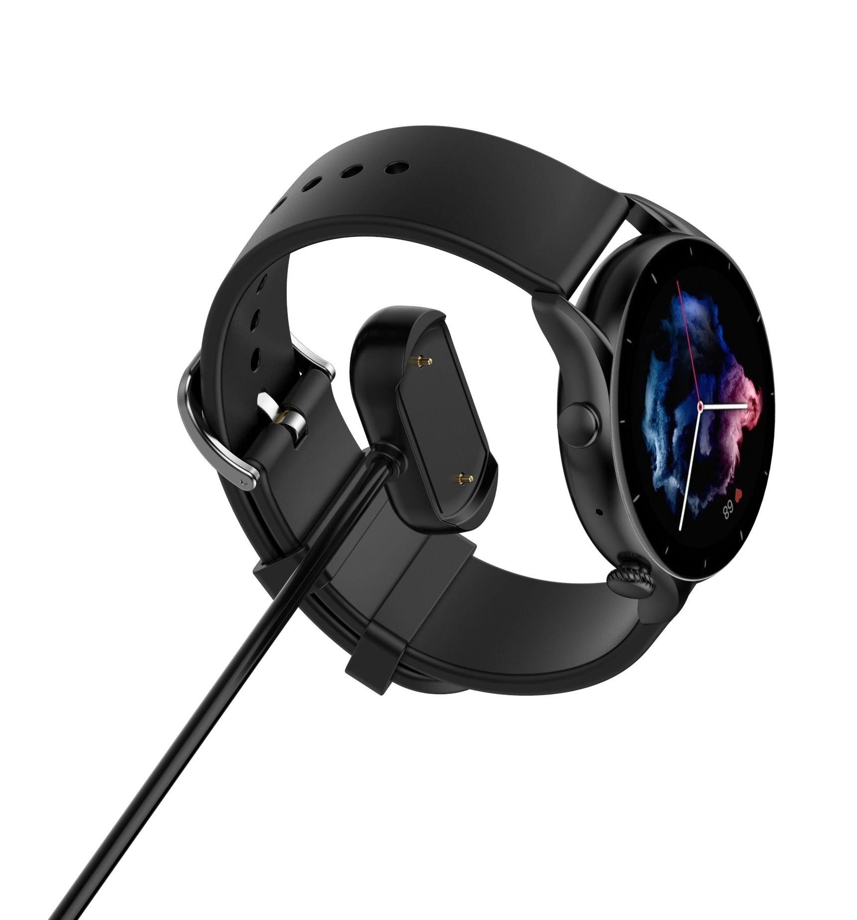 Tactical USB įkrovimo kabelis Amazfit GTR3/GTR3 PRO/GTS3/T-Rex 2