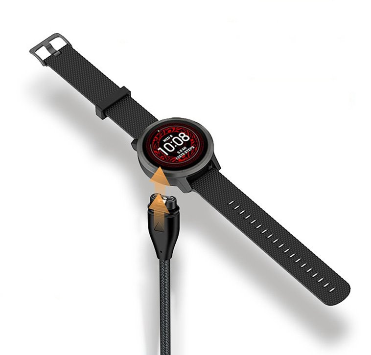 Tactical USB įkrovimo ir duomenų kabelis 2in1 Garmin Fenix 7 + USB-C