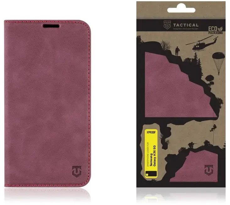 Dėklas Tactical Xproof skirtas Samsung Galaxy A36 5G Raudona Beret