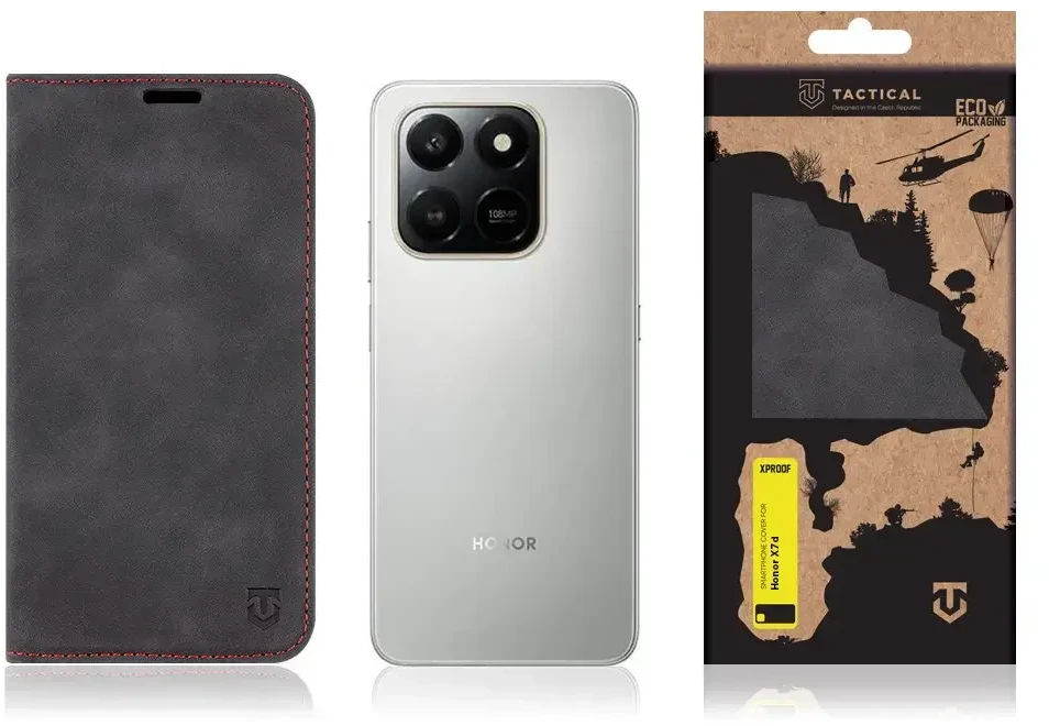 Dėklas Tactical Xproof, skirtas Honor X7d Juodas Hawk