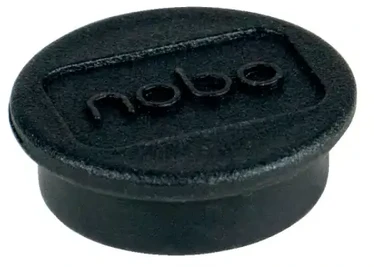 Magnetai NOBO, 20 mm, 8 vnt., juoda sp.
