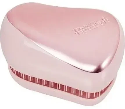 Tangle Teezer Compact Styler plaukų šepetys Rožinė Matte Chrome