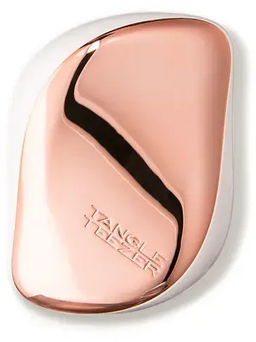 Plaukų šepetys Tangle Teezer Compact Styler Rose Gold Ivory