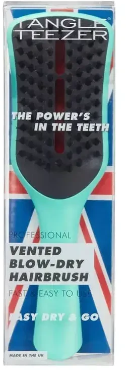 Šepetys plaukų džiovinimui Tangle Teezer Easy Dry & Go Sweet Pea, žalsvas