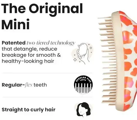 Oranžinis Tangle Teezer Originalus mini leo oranžinis